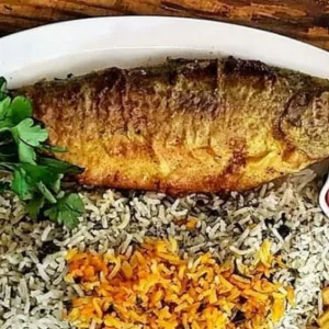 سبزی پلو با ماهی